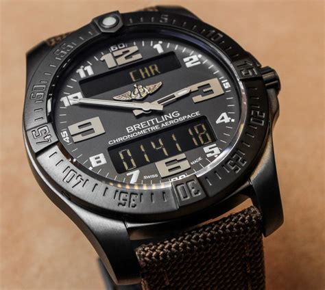 breitling aerospace evo battery life|Breitling evo night mission.